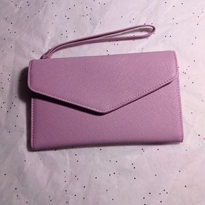 Purple Wristlet Wallet